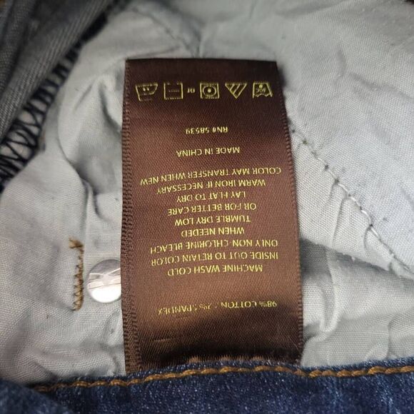 Kut From The Kloth Womens Katy Boyfriend Jeans Size 8 Blue Mid Rise Everyday - Picture 5 of 8